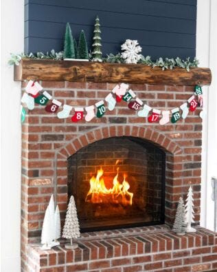 GO! No Sew Mini Stocking Banner Pattern