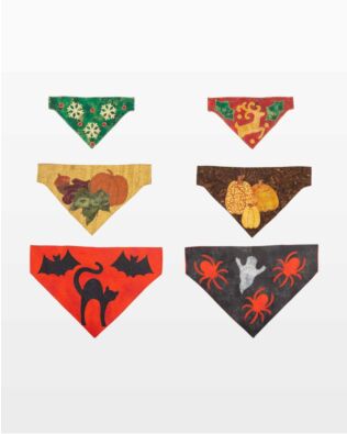 GO! Glamour Reversible Pet Collar Covers Pattern