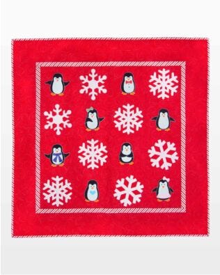GO! Playful Penguins Throw Quilt Pattern