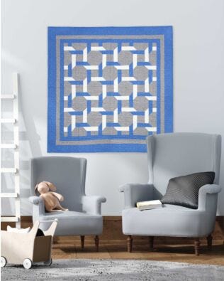 GO! Woven Blocks Wall Hanging Pattern