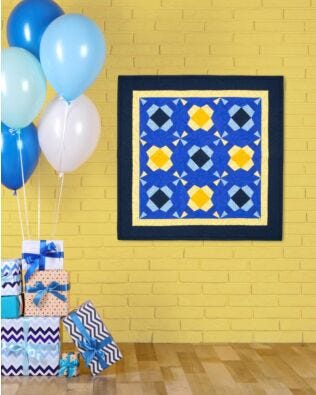 GO! Piñata Party Hats Wall Hanging Pattern