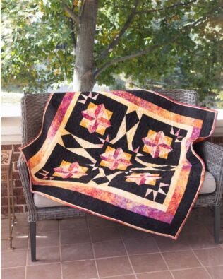 GO! Majestic Mosaic Throw Quilt Pattern