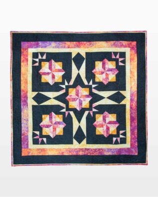 GO! Majestic Mosaic Throw Quilt Pattern