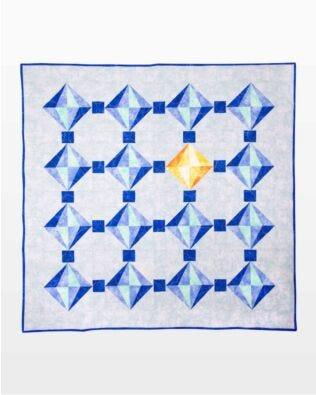 GO! One Light in the Dark Throw Quilt Pattern