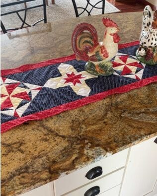GO! Lucky Summertime Table Runner Pattern