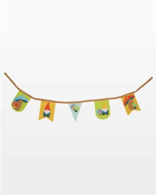 GO! Woodland Mushroom Banner Pattern
