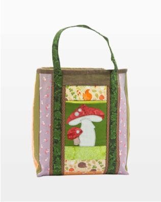 GO! Mushroom Medley Shopper Totes Pattern