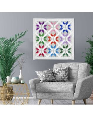GO! Modern Star and Cross Wall Hanging Pattern