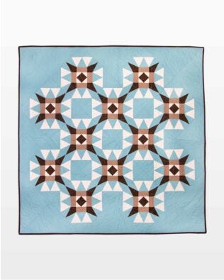 GO! North Carolina Rings Throw Quilt Pattern