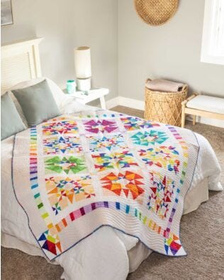 GO! Going Carolina in My Mind Throw Quilt Pattern