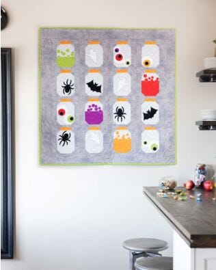 GO! Witches Brew Throw Quilt Pattern