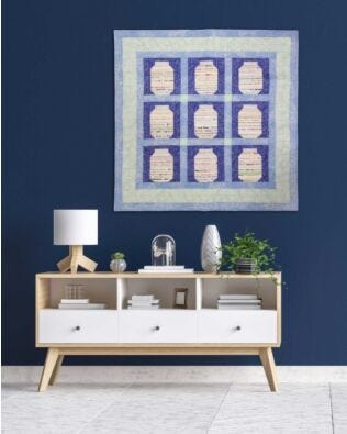 GO! Canning Jar Pantry Throw Quilt Pattern