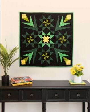 GO! Palms at Night Wall Hanging Pattern