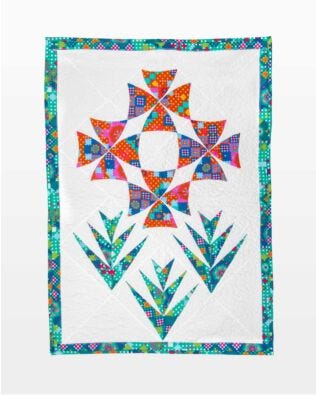 GO! Palm Flower Bouquet Wall Hanging Pattern