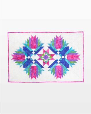 GO! Lotus Blossom Stars Wall Hanging Pattern