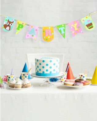 GO! Fox Party Banner Pattern