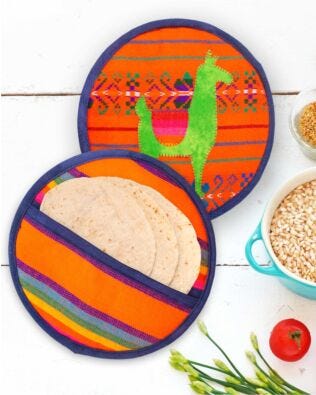 GO! Tortilla Warmer Pattern