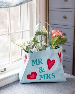 GO! Wedding Tote Bag Pattern