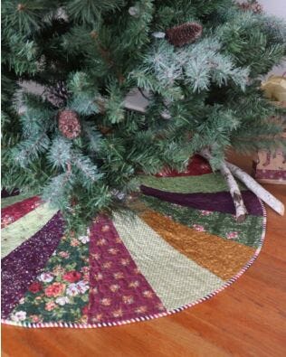 GO! Scrappy Tree Skirt Pattern
