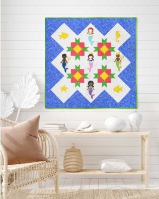 GO! Saltwater Palace Wall Hanging Pattern