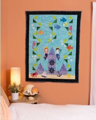 GO! Underwater Empire Wall Hanging Pattern