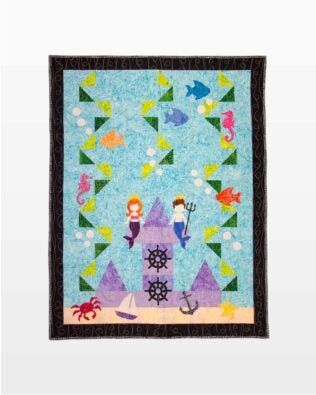 GO! Underwater Empire Wall Hanging Pattern