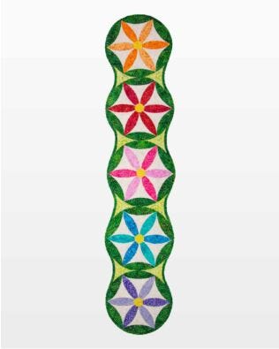 GO! Daisy Chain Table Runner Pattern