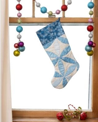 GO! Joseph's Coat Stocking Pattern