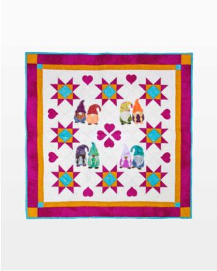 GO! Gnomes in Love Wall Hanging Pattern 