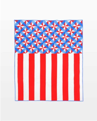 GO! 1776 Throw Quilt Pattern