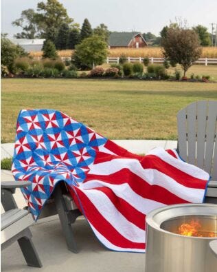 GO! 1776 Throw Quilt Pattern