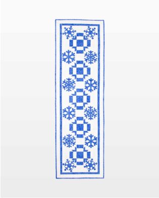 GO! Farmhouse Winter Bed Runner Pattern