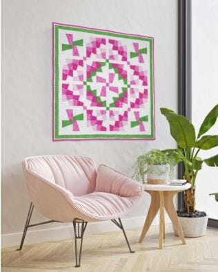 GO! Through the Fractured Glass Wall Hanging Pattern