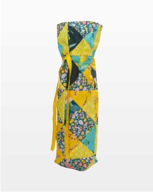 GO! Patchwork Champagne Bottle Bag by Carolina Moore Pattern