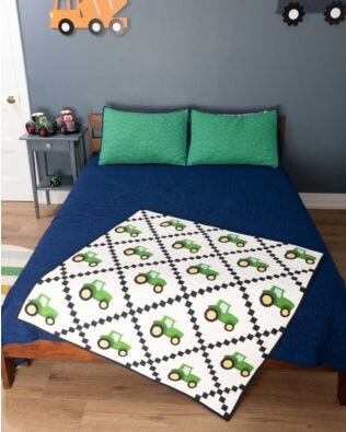 GO! Home Grown Throw Quilt Pattern