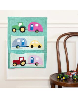 GO! Tractor Toy Wall Pocket Pattern