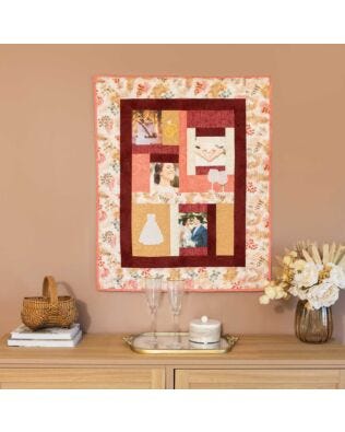 GO! Bridal Collage Wall Hanging Pattern