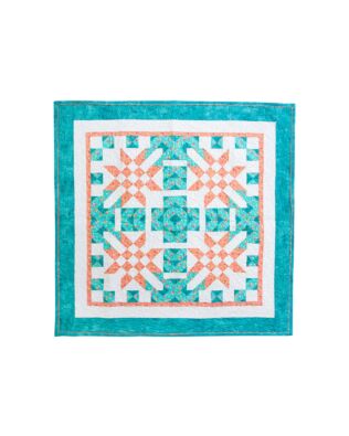 GO! Spring Stars Throw Quilt Pattern