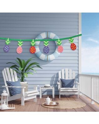 GO! Pineapple Luau Banner Pattern