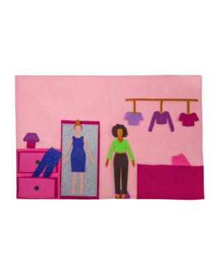 GO! Doll Dress Up Play Folder Pattern