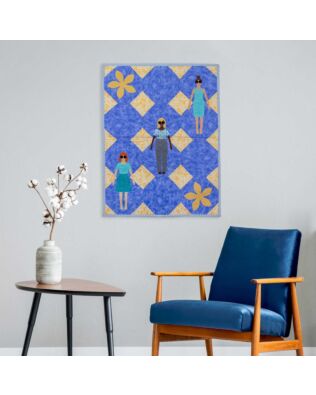 GO! Mod Girl Wall Hanging Pattern