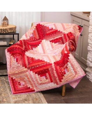 GO! Scrappy Little Diamond Throw Quilt Pattern