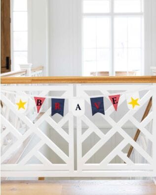 GO! Brave Pennants Banner Pattern