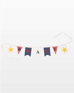 GO! Brave Pennants Banner Pattern