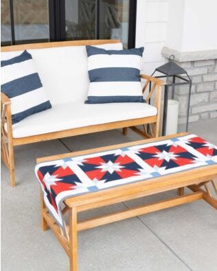 GO! Freedom Table Runner Pattern