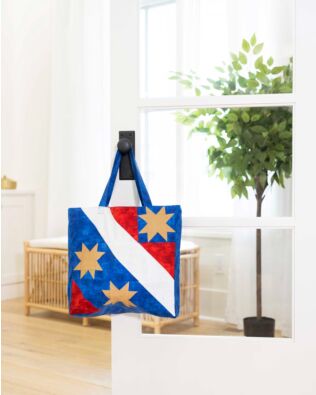 GO! Stripes & Stars Tote Bag Pattern