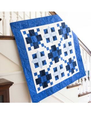GO! Manly Irish Chain Throw Quilt Pattern