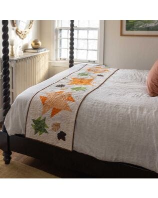 GO! Whirlwind Bed Runner Pattern