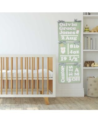 GO! On the Day You Were Born Wall Hanging Pattern
