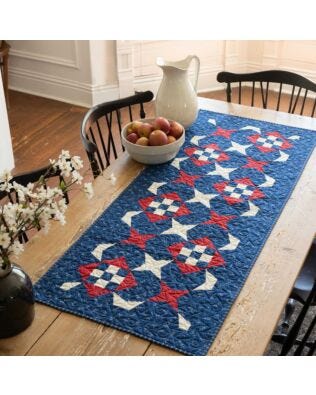 GO! Liberty Nine Table Runner Pattern